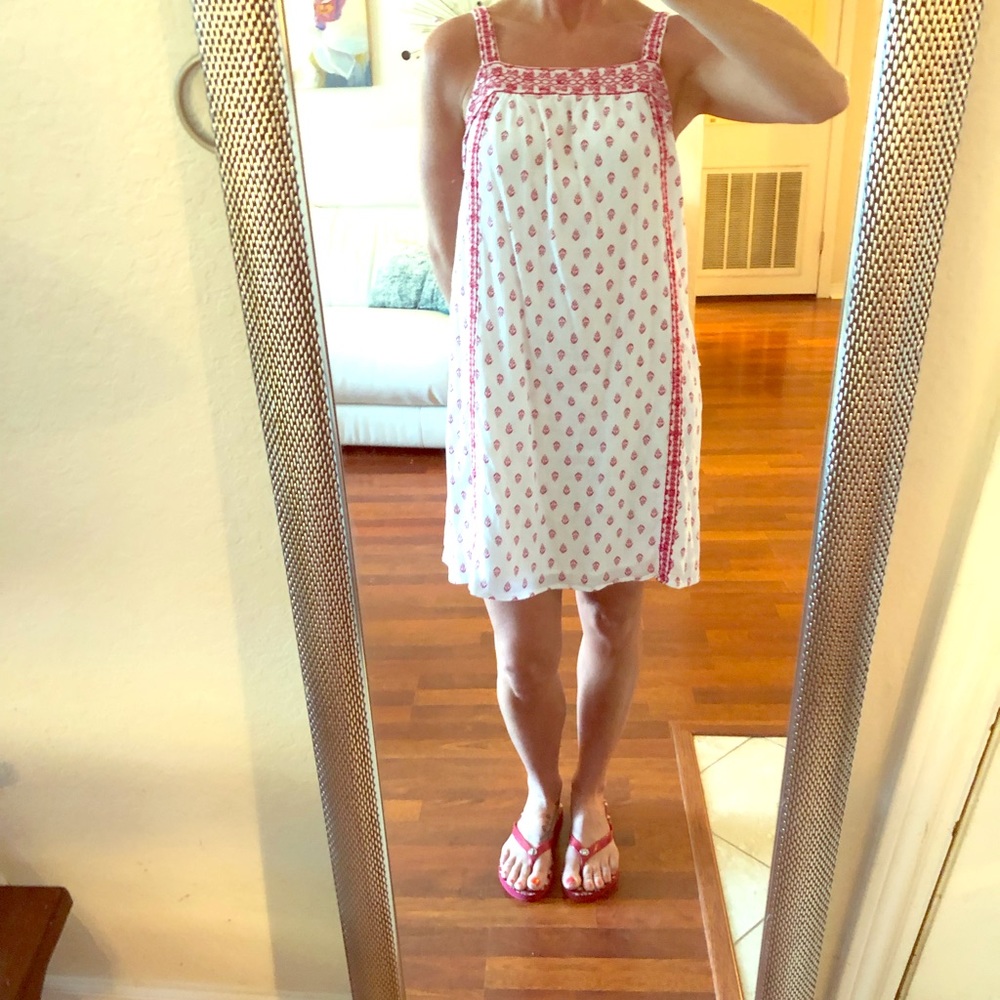 NWOT Embroidered Old Navy Swing Dress Sz Sm